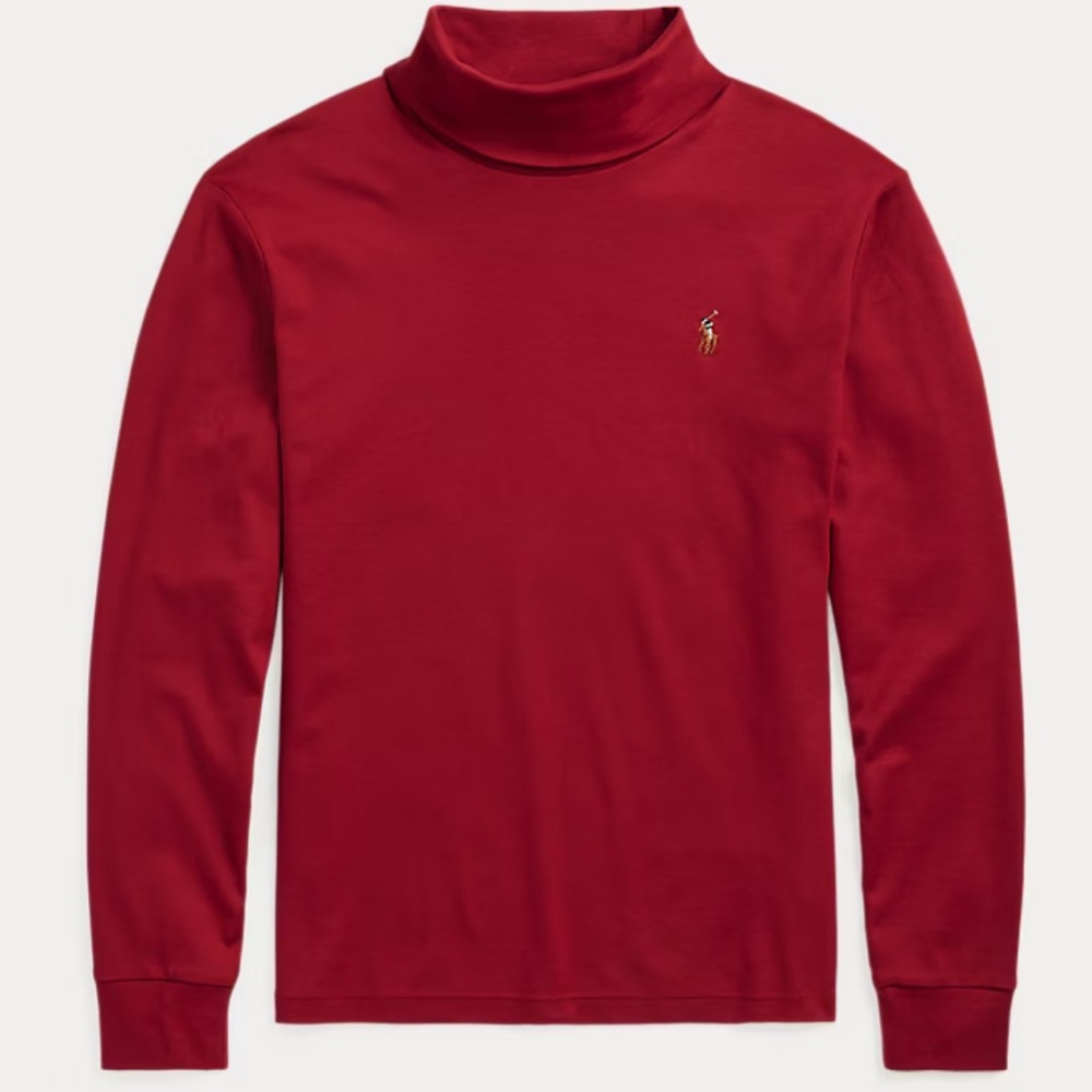Polo Ralph Lauren Men’s Cotton Turtleneck Shirt - Small